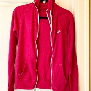 Nike zip up sweater